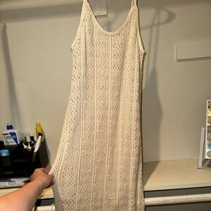 RipCurl Womens Midi Crochet Dress
